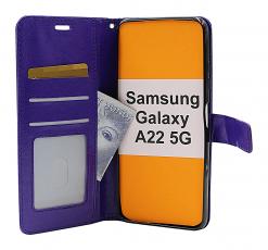 billigamobilskydd.se Crazy Horse Lompakko Samsung Galaxy A22 5G (SM-A226B)