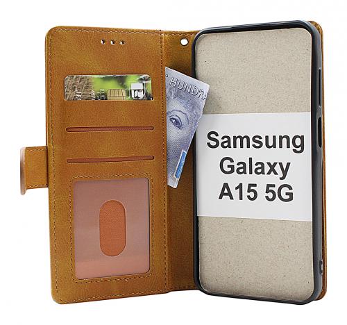 billigamobilskydd.se Zipper Standcase Wallet Samsung Galaxy A15 5G