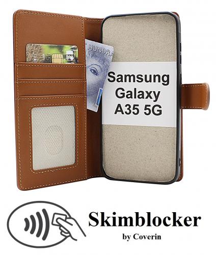 Coverin Skimblocker Magneettikotelo Samsung Galaxy A35 5G