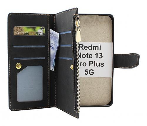 billigamobilskydd.se XL Standcase Luksuskotelo puhelimeen Xiaomi Redmi Note 13 Pro+ 5G