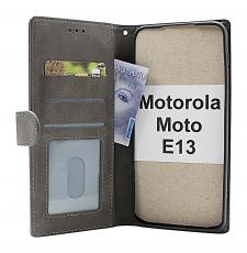 billigamobilskydd.se Zipper Standcase Wallet Motorola Moto E13