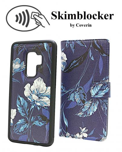 CoverIn Skimblocker Design Magneettilompakko Samsung Galaxy S9 Plus (G965F)