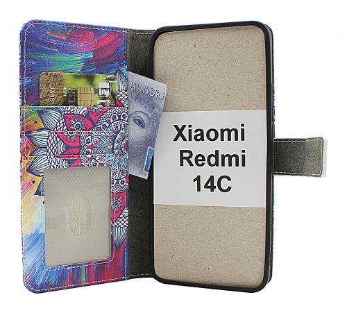 Coverin Skimblocker Xiaomi Redmi 14C Magneetti Puhelimen Kuoret Design