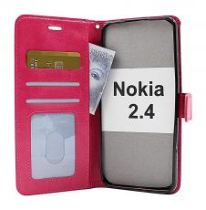 billigamobilskydd.se Crazy Horse Lompakko Nokia 2.4