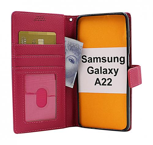 billigamobilskydd.se New Jalusta Lompakkokotelo Samsung Galaxy A22 (SM-A225F/DS)