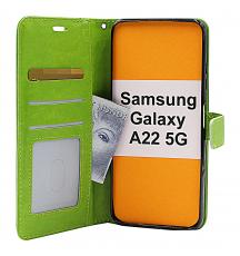 billigamobilskydd.se Crazy Horse Lompakko Samsung Galaxy A22 5G (SM-A226B)