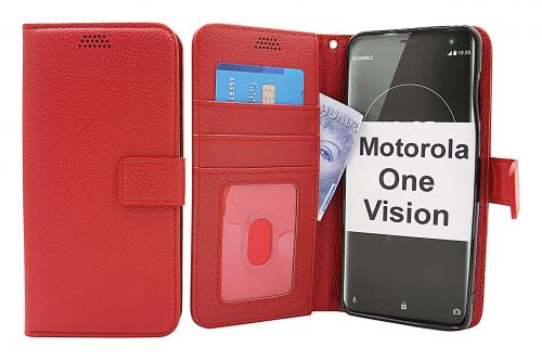 billigamobilskydd.se New Jalusta Lompakkokotelo Motorola One Vision