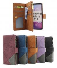 billigamobilskydd.se XL Standcase Luksuskotelo puhelimeen Samsung Galaxy S10 (G973F)