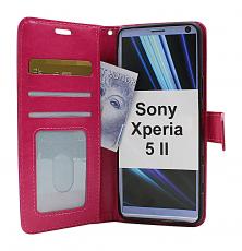 billigamobilskydd.se Crazy Horse Lompakko Sony Xperia 5 II (XQ-AS52)