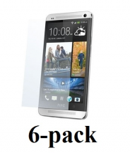 billigamobilskydd.se Kuuden kappaleen näytönsuojakalvopakett HTC One (M7)