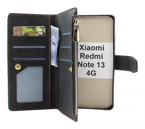 billigamobilskydd.se XL Standcase Luksuskotelo puhelimeen Xiaomi Redmi Note 13 4G