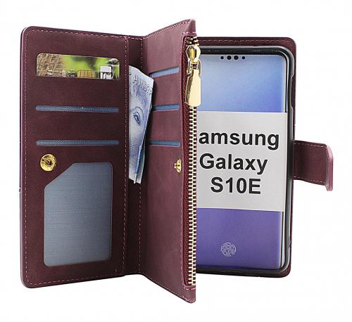 billigamobilskydd.se XL Standcase Luksuskotelo puhelimeen Samsung Galaxy S10e (G970F)