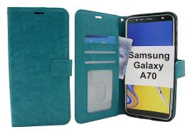 billigamobilskydd.se Crazy Horse Lompakko Samsung Galaxy A70 (A705F/DS)