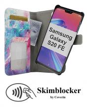 CoverIn Skimblocker Design Magneettilompakko Samsung Galaxy S20 FE / S20 FE 5G
