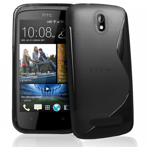 billigamobilskydd.se S-Line TPU-muovikotelo HTC Desire 500