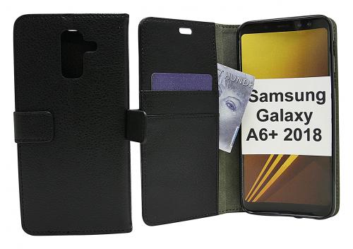 billigamobilskydd.se Jalusta Lompakkokotelo Samsung Galaxy A6 Plus 2018 (A605FN/DS)