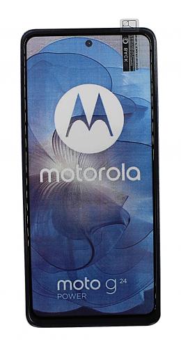 billigamobilskydd.se Full Frame Karkaistusta Lasista Motorola Moto G24 Power