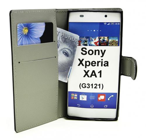 billigamobilskydd.se Kuviolompakko Sony Xperia XA1 (G3121)