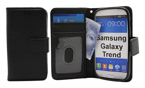 billigamobilskydd.se Jalusta Lompakkokotelo Samsung Galaxy Trend (S7560 & s7580)