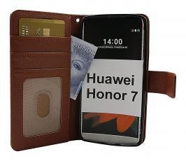 billigamobilskydd.se New Jalusta Lompakkokotelo Huawei Honor 7 (PLK-L01 / PLK-AL10)