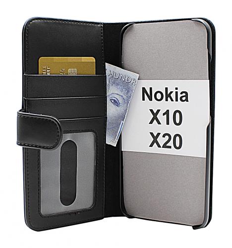 CoverIn Skimblocker Lompakkokotelot Nokia X10 / Nokia X20