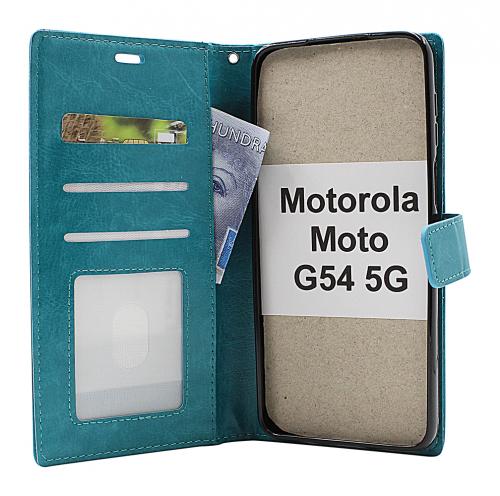 billigamobilskydd.se Crazy Horse Lompakko Motorola Moto G54 5G