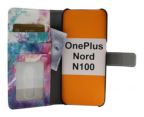 CoverIn Skimblocker Design Magneettilompakko OnePlus Nord N100