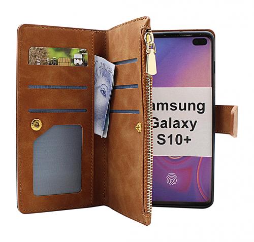 billigamobilskydd.se XL Standcase Luksuskotelo puhelimeen Samsung Galaxy S10 Plus (G975F)