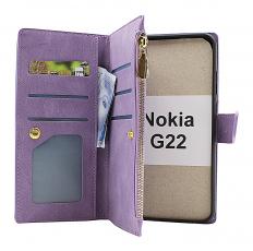billigamobilskydd.se XL Standcase Luksuskotelo puhelimeen Nokia G22