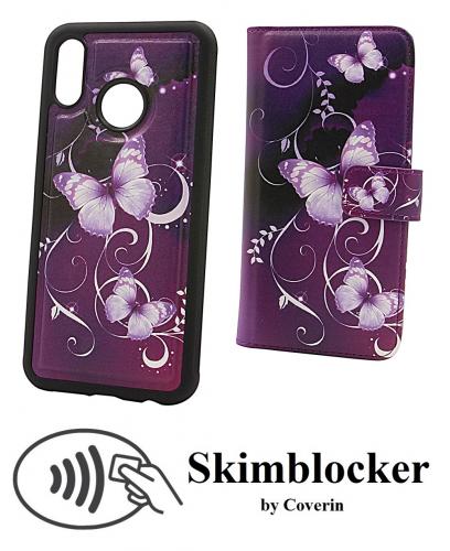 CoverIn Skimblocker Design Magneettilompakko Huawei P20 Lite (ANE-LX1)