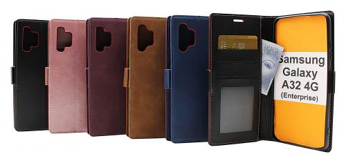 billigamobilskydd.se Luksuskotelo Standcase Wallet Samsung Galaxy A32 4G (SM-A325F)