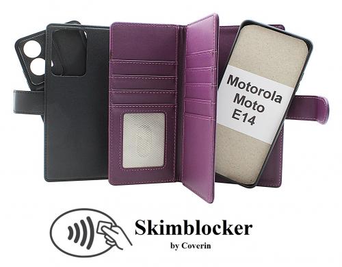 Coverin Skimblocker Motorola Moto E14 XL Magneetti Puhelimen Kuoret