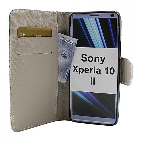 billigamobilskydd.se Kuviolompakko Sony Xperia 10 II (XQ-AU51 / XQ-AU52)