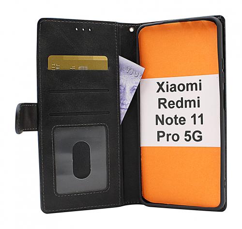 billigamobilskydd.se Zipper Standcase Wallet Xiaomi Redmi Note 11 Pro 5G