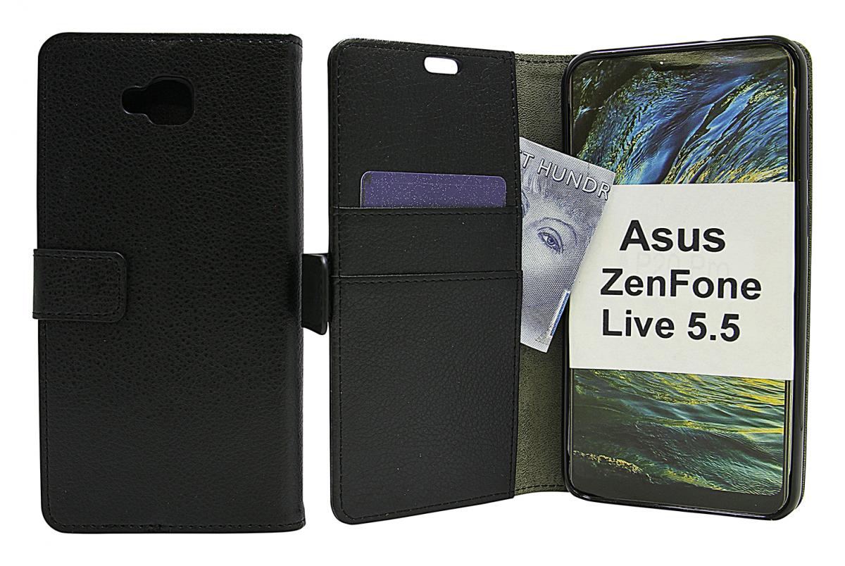 billigamobilskydd.se Jalusta Lompakkokotelo Asus ZenFone Live 5.5 (ZB553KL)