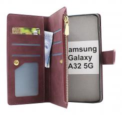 billigamobilskydd.se XL Standcase Luksuskotelo puhelimeen Samsung Galaxy A32 5G (SM-A326B)