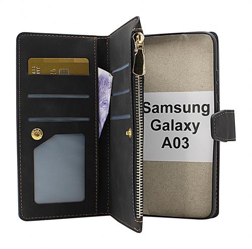 billigamobilskydd.se XL Standcase Luksuskotelo puhelimeen Samsung Galaxy A03 (A035G/DS)