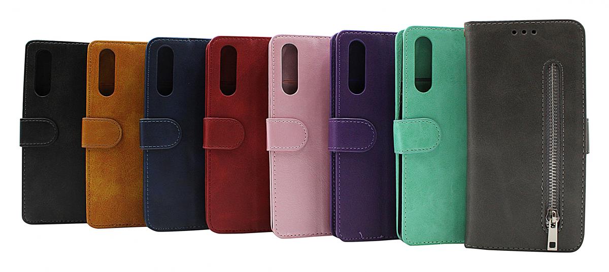 billigamobilskydd.se Zipper Standcase Wallet Sony Xperia 10 IV 5G (XQ-CC54)
