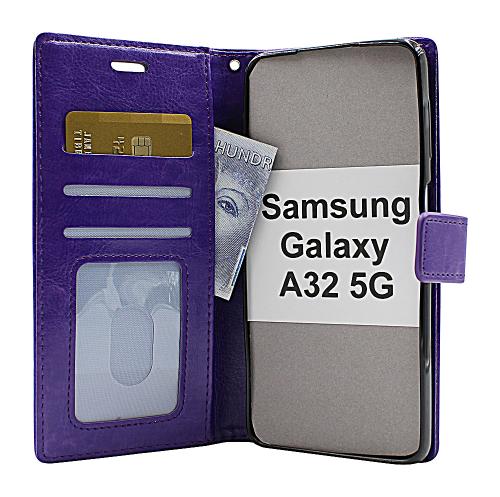 billigamobilskydd.se Crazy Horse Lompakko Samsung Galaxy A32 5G (A326B)