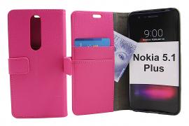 billigamobilskydd.se Jalusta Lompakkokotelo Nokia 5.1 Plus