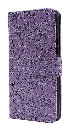 billigamobilskydd.se Flower Standcase Wallet Samsung Galaxy S22 5G