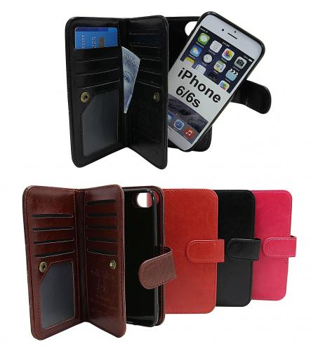 billigamobilskydd.se Crazy Horse XL Magnet Wallet iPhone 6/6s