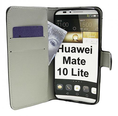 billigamobilskydd.se Kuviolompakko Huawei Mate 10 Lite