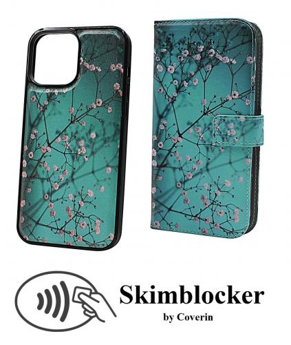 CoverIn Skimblocker Design Magneettilompakko iPhone 13 Pro Max (6.7)