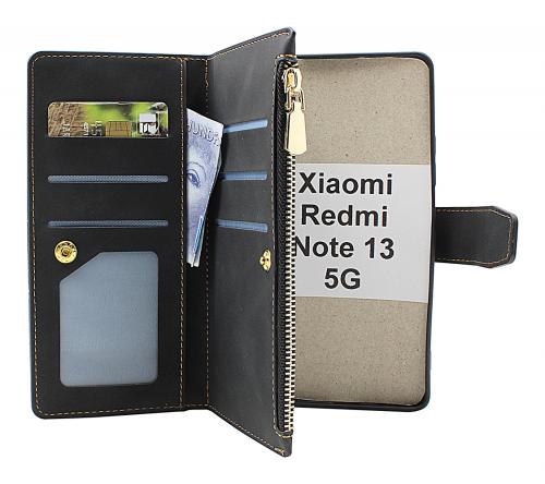 billigamobilskydd.se XL Standcase Luksuskotelo puhelimeen Xiaomi Redmi Note 13 5G