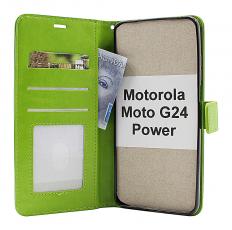 billigamobilskydd.se Crazy Horse Lompakko Motorola Moto G24 Power