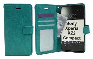 billigamobilskydd.se Crazy Horse Lompakko Sony Xperia XZ2 Compact (H8324)