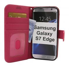 billigamobilskydd.se New Jalusta Lompakkokotelo Samsung Galaxy S7 Edge (G935F)