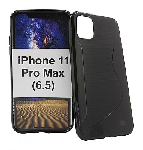 billigamobilskydd.se S-Line TPU-muovikotelo iPhone 11 Pro Max (6.5)