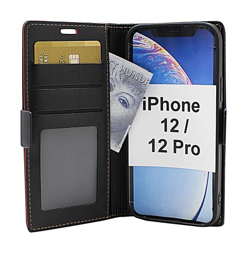 billigamobilskydd.se Luksuskotelo Standcase Wallet iPhone 12 / 12 Pro (6.1)